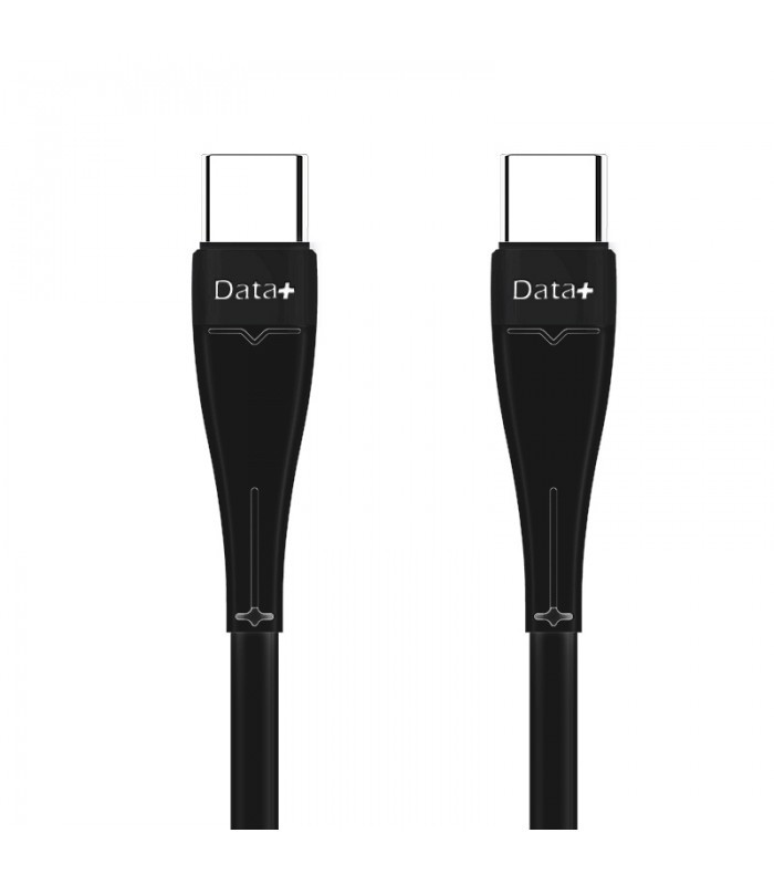 کابل شارژ و انتقال داده Data+ DP33 Type-C به Type-C با قابلیت شارژ سریع 65W و انتقال داده