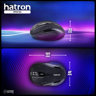 موس بی سیم هترون HMW120SL
