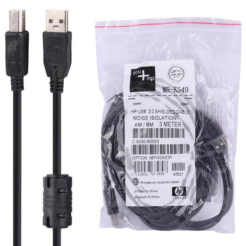 کابل پرینتر اچ پی MR-K549 طول 3 متر